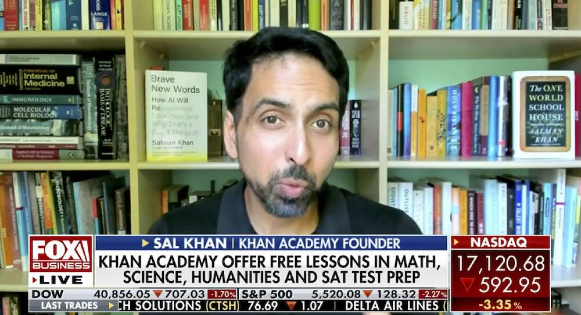 Fox Business Interview with Sal Khan